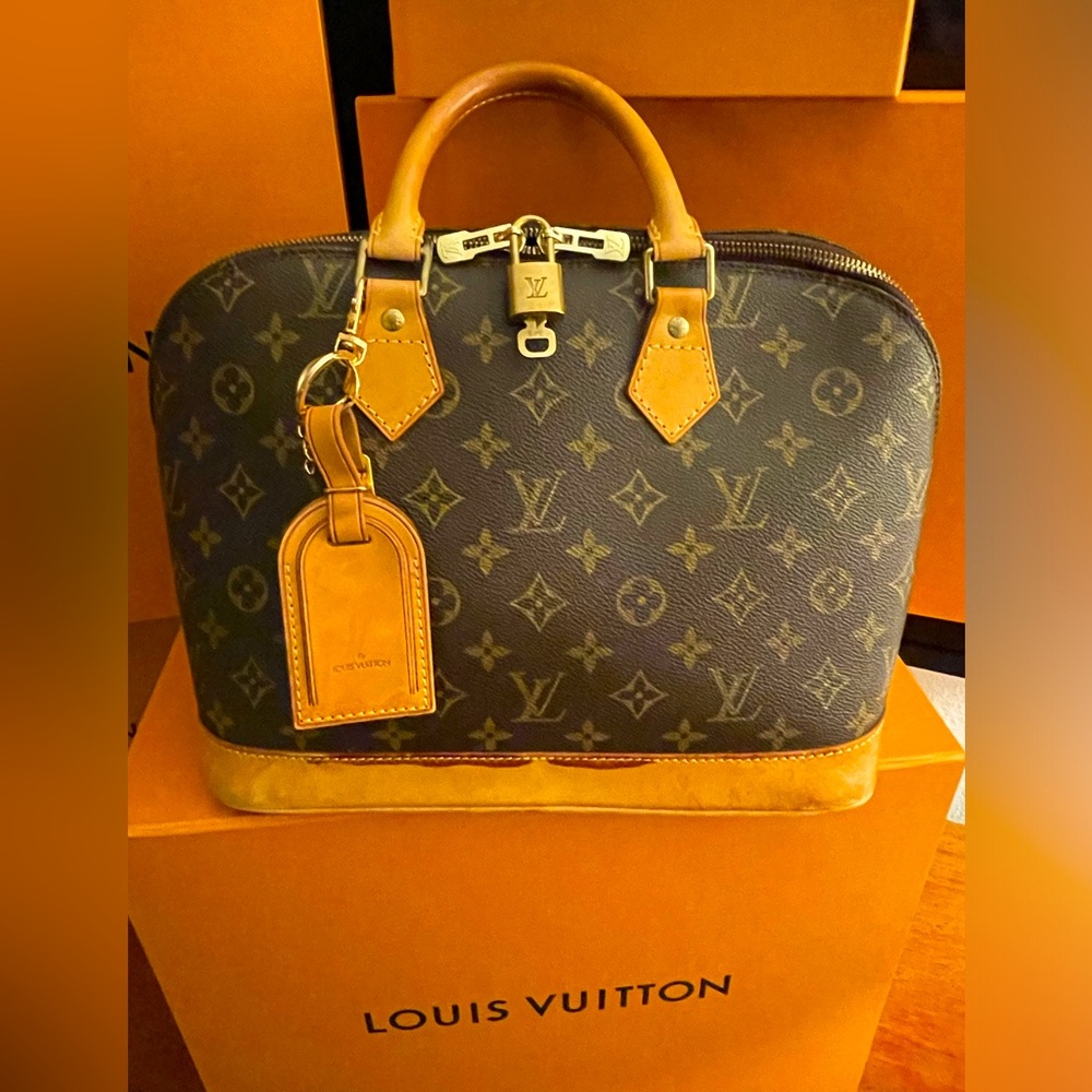 Louis Vuitton vintage Alma monogram